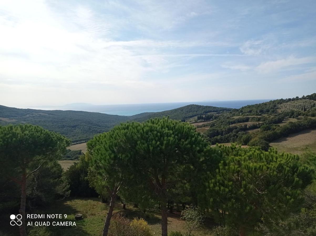 Vista Sulle Isole Dell'Arcipelago Toscano Nibbiaia Bagian luar foto
